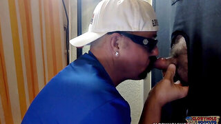 Gloryhole Hotel Blowjob