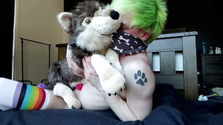 My first plush yiff video ^ ^