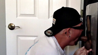 Homemade Gloryhole Dilf Bottom Gets Bareback Fucked After a Bj