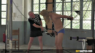Cum Gusher Angel Tormented - Part 1 with Angel Privvt & Sebastian Kane