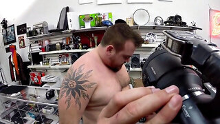 Real Pawnshop Amateur Gay 3some Fucked By Owners In The Store