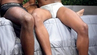 Having fuck-fest in secret with the steamy black stud.