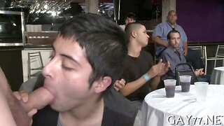 Watch this dude's tight throat get destroyed by a hard and fast cock