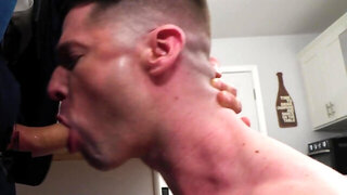 Nude Chef Smashed By Defined Customer - NextDoorRaw