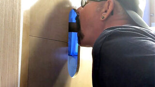 Chocolate Cock Gloryhole Treat