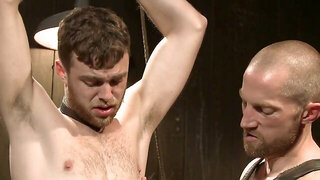 Fellatio, grappling, leather