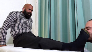 Foot fetish, gay fetish, gay porn