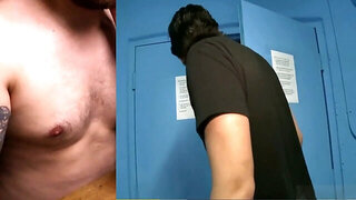 Gay sorpresa, sexo oral, glory hole