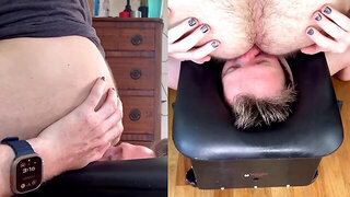 Gay assworship, gay facesitting, ass licking