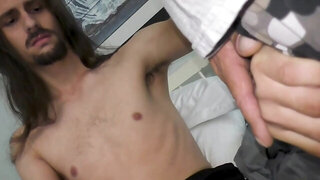 Neo endures rough cock down the butt hole in homemade POV perversions