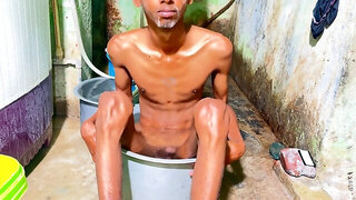 Masturbation, gay bathhouse, bathrooms