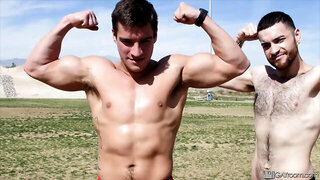 Jordan Boss And Hugo Diaz - Swapping Sweat For Semen