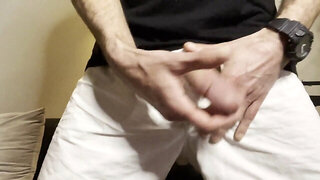 Gay roleplay, headphones, gay big cock