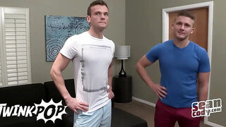 Learns Just How Hard Sean Can Go When That Big Cock Stretches Him Wide With Jake Porter
