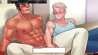 Super Health Club - Kouji Sex Scenes + Ending