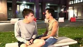 Deepthroating Latino twink gets breeded for cumshot