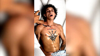 Gay behind the scene, hand job, gay