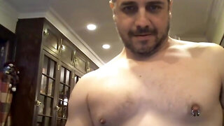 Step daddy makes a mess