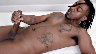 Watch Sly Diggler Masturbate Alone