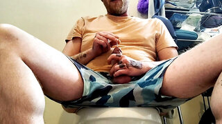 Big dick solo, gay cock sounding, big dick
