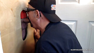 Getting Gloryhole Sucked And Fucked Hard