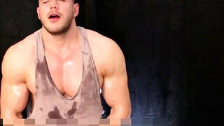 Oily vest hunk