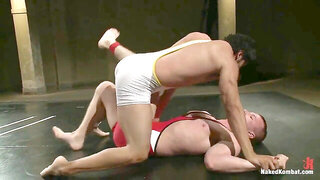 Fellatio, wrestling, inhales