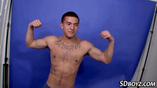 SD BOYS - Buff latino gets railed
