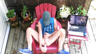 Outdoor Fake Penis Session #1