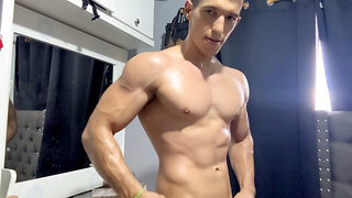 Big muscle guy, latino boy, gay latino muscle