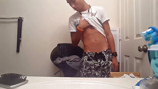 Shower Jacking Twink Live Webcam Show