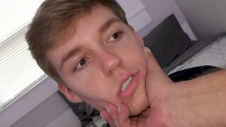 Twink moans when he sucks the cock and constantly craves anal