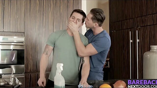 Tattooed hun Roman Todd fucing sexy tight ass Allen Lucas